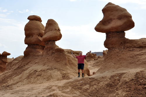 Lee Duquette at Goblin Valley State Park